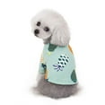 thumbnail image 2 of BT Bear Pet Clothes, Dog T-Shirt Cotton Pineapple Vest Breathable Costume for Puppy Small Medium Dog (L, Green), 2 of 5