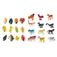 thumbnail image 1 of 24x Mini de animales en miniatura, juguetes de ciencia, relleno de bolsas, adornos para tartas para CUTICAT Estatuilla de simulación para niños, 1 of 8