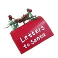 thumbnail image 2 of Christmas Ornaments Metal Mailbox Creative Garden Decorations for Christmas Party Decoration, 2 of 4