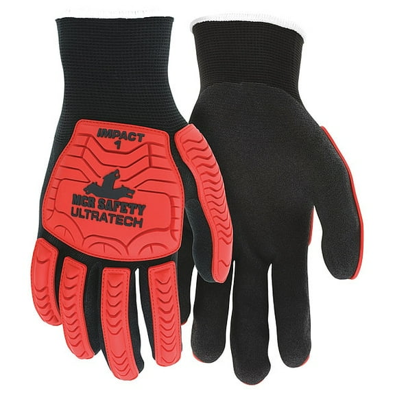 MCR Safety UT1950M Mcr Safety Ultra Tech Gloves, 13 Gauge Nylon Shell,