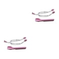 thumbnail image 4 of Qarigey Herramienta de de lentes de contacto para hombres y mujeres, juego de varillas de pinzas, Kit de removedor de insertador de Rosado 2piezas, 4 of 6