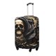 thumbnail image 1 of Fotbe Gold Rose Skull Funda Protectora para Equipaje, Antirrayones y Resistente a la Suciedad, Compatible con Maletas de 18 a 32 Pulgadas-X-Large, 1 of 7
