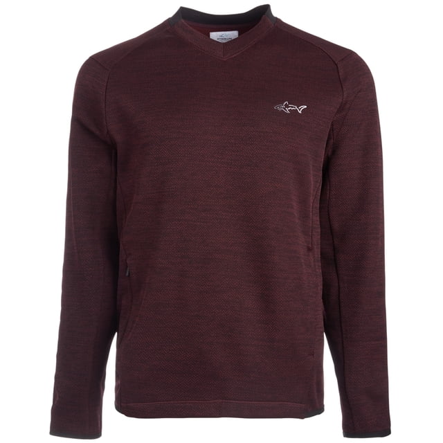Sudadera ligera y elástica Greg Norman para hombre color rojo pequeño