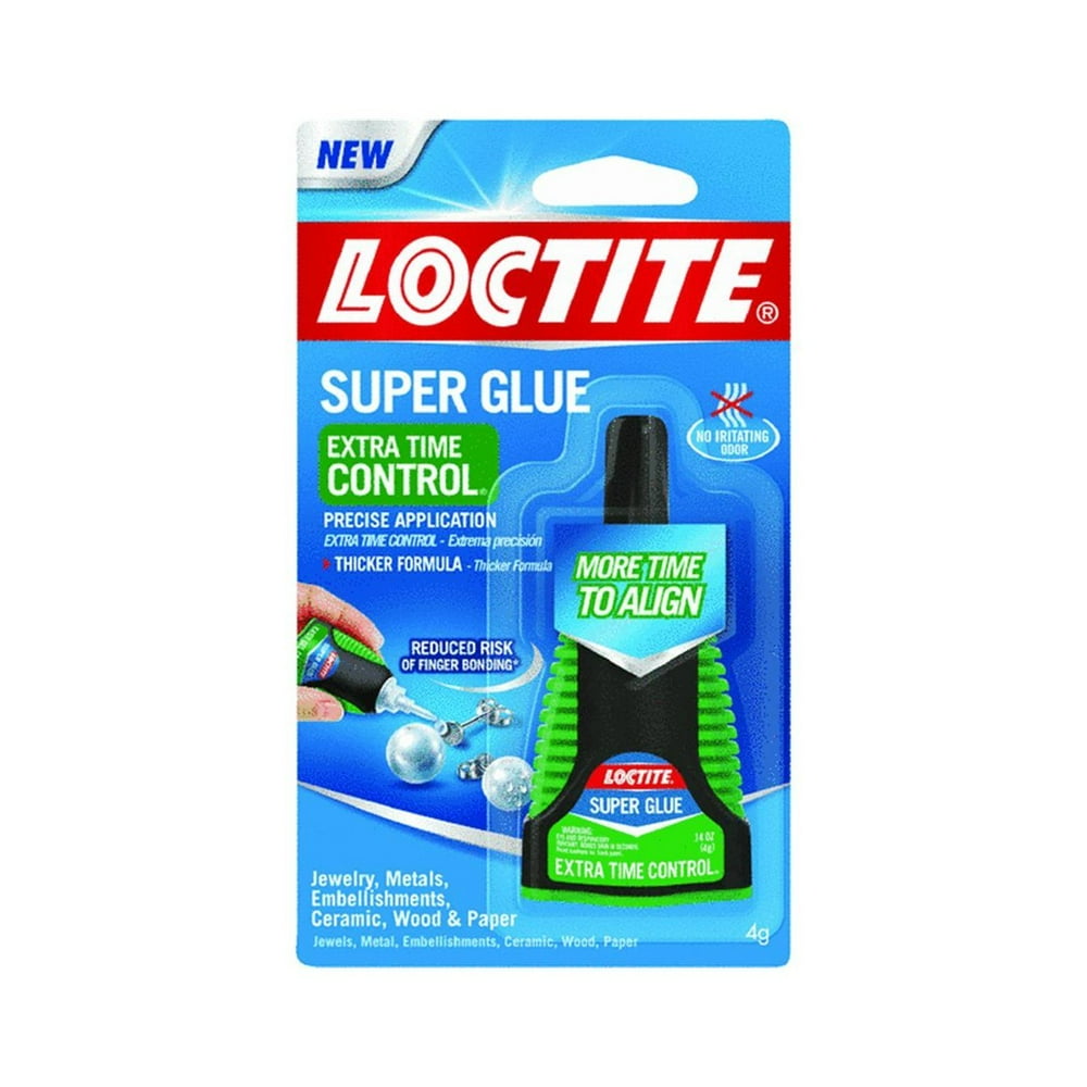 Loctite 1363582 Clear 4G Super Glue Control Extra Time H 6PG, 0.14 oz