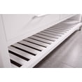 thumbnail image 5 of Design Element London 72" Double Sink Bathroom Vanity Set in White with Carrara Marble Top, 5 of 5