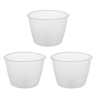 OZXNO 6 Pcs 80ml Rice Measuring Cups Transparent Scale Measuring Cup Rice  Cooker Measuring Cup for Dry and Liquid Ingredients