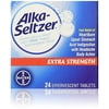 Alka-Seltzer Effervescent Extra Strength - 24 Tablets, Pack of 3