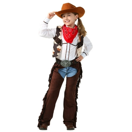 Child Cowgirl Chaps Costume