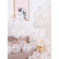 thumbnail image 1 of 20pcs/set Pearlized Latex Balloons, Round Shape, Thickened, Anti-explosion, Romantic Decoration Idea For Proposal, Wedding, Birthday, Party, Children, 1 of 4