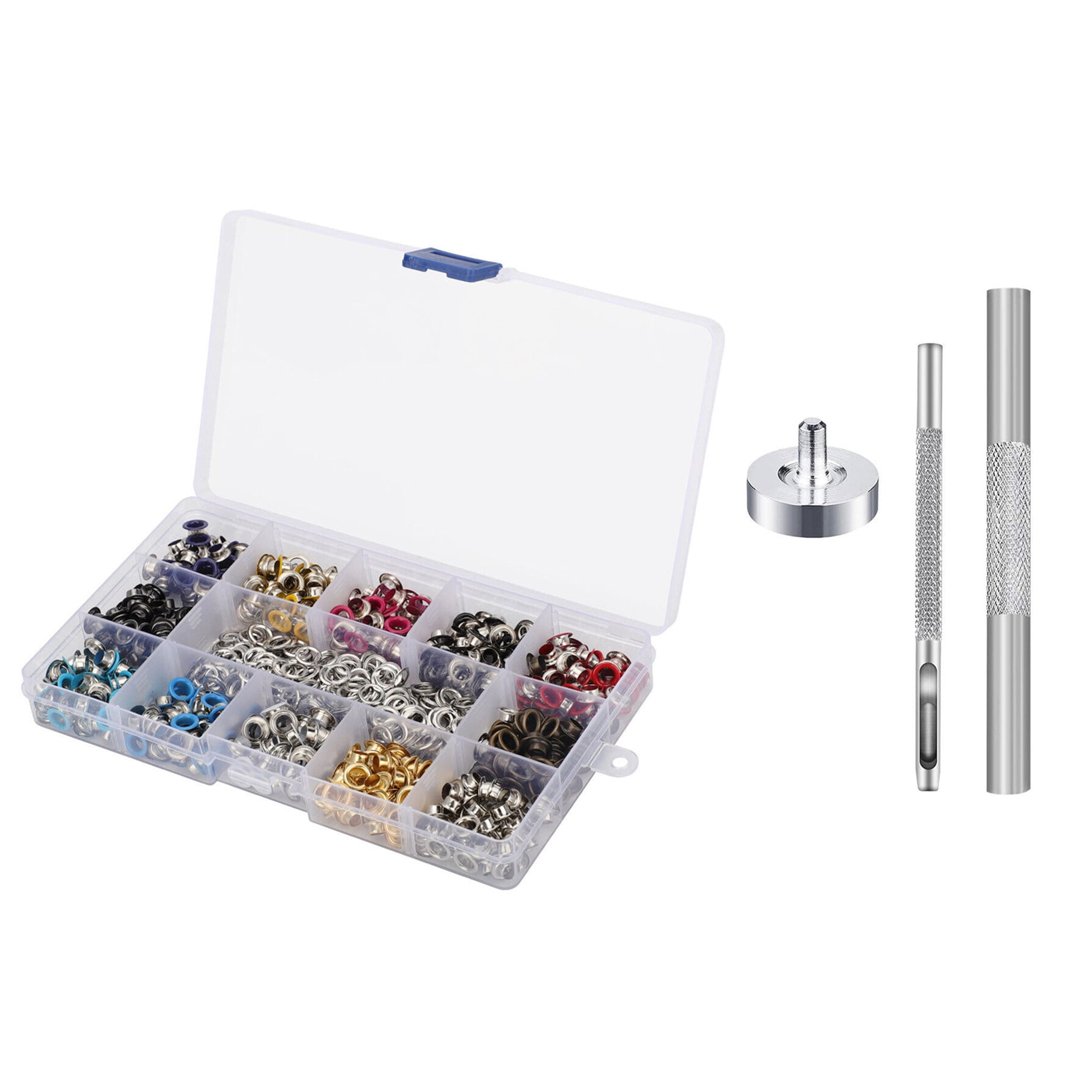 600 Set Grommet Eyelet Snap Button Kit for Leather Craft Shoe Bag with 3PCS Tool TAPDRA Spare Part