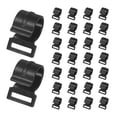 thumbnail image 1 of Uxcell 0.86IN Clips para postes de tienda [30PCS] - Abrazadera en forma de C - [Plástico POM] Clips de sujeción para postes de tienda, 1 of 1