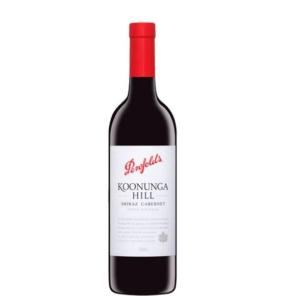 Pack de 4 Vino Tinto Penfolds Koonunga Hill Shiraz Cabernet Sauvignon 750 ml Penfolds Koonunga Hill Shiraz Cabernet Sauvignon