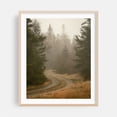 thumbnail image 2 of Road in Fog, Beals Island - Beals Maine Photography Unframed Wall Art Print 30 x 40 inches, 2 of 13