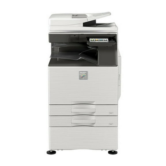 Pre-Owned Used Sharp MX-3050V A3/A4 Color Laser Multifunction Printer - 30PPM, Print, Scan, Copy, Auto Duplexing, Network, 2 Trays, Center Exit Trays, Stand