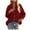 Red##1, variant on jsaierl Corduroy Shirt Women Long Sleeve Blouse V-Neck Button Top Winter Long Sleeve Shirt Long Sleeve Short Jacket