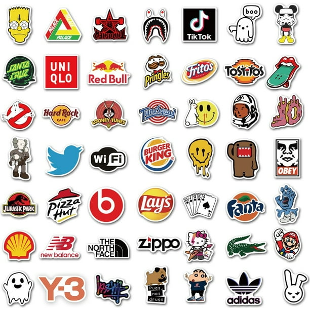 Junsice Laptop Stickers Pack 101pcs Cool Stickers Variety Vinyl Car Sticker Motorcycle Bicycle Luggage Decal Graffiti Computer Skateboard Stickers For