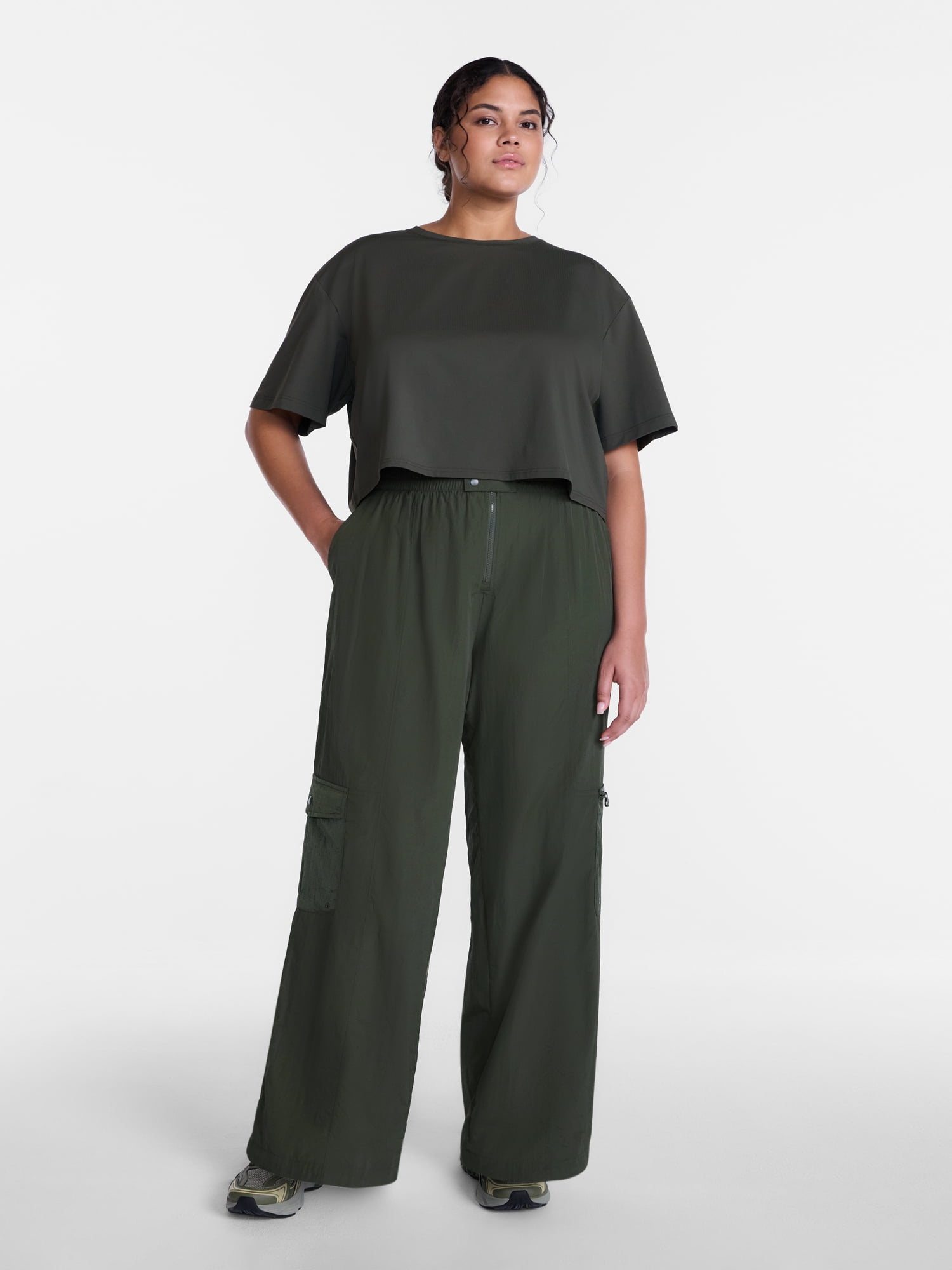 Avia Women’s Hike Cargo Pants, 27'' Inseam, Sizes XS-XXXL