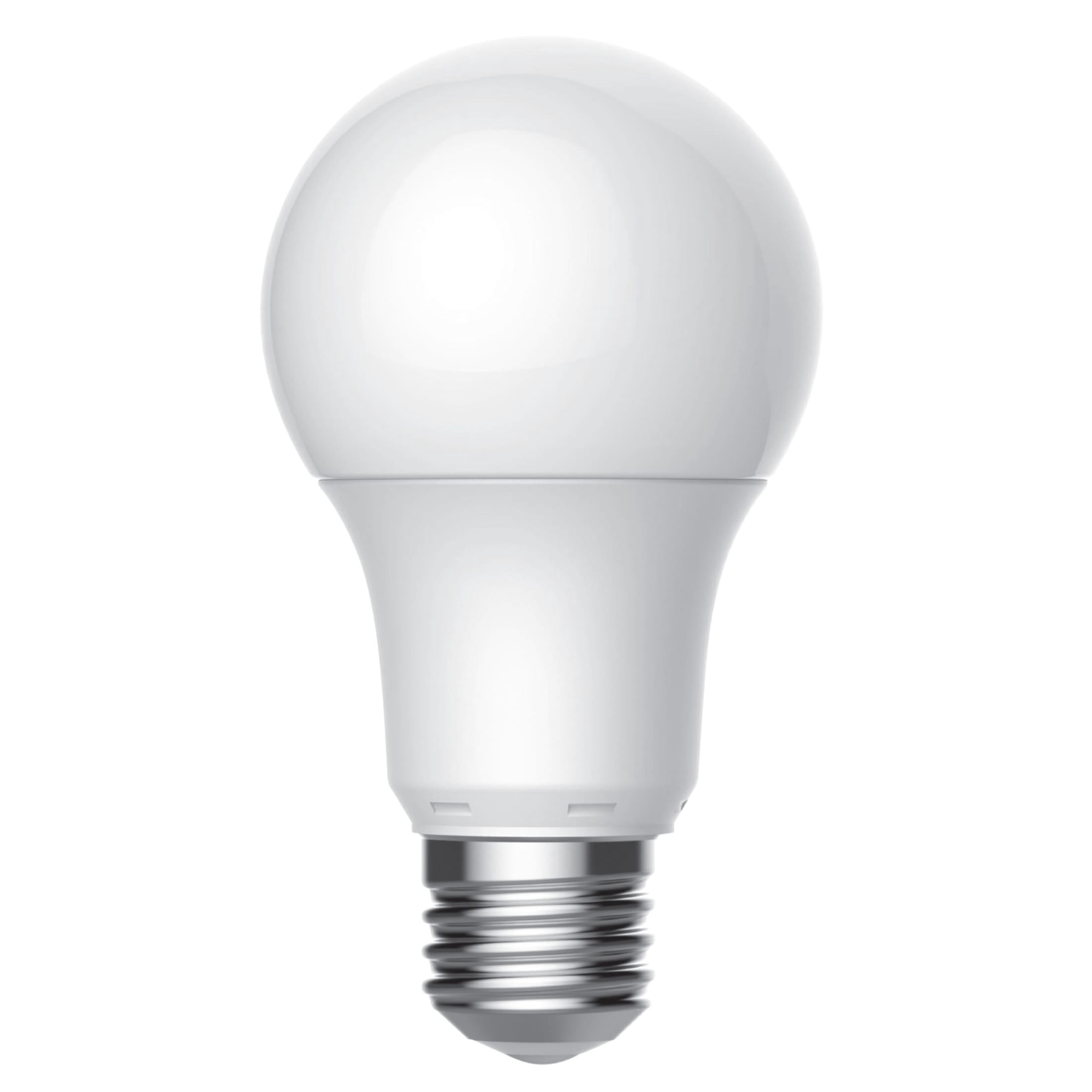 GE LED Light Bulbs, 40 Watt, Daylight, A19 Bulbs, Medium Base, 9yr, 4pk