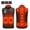 c01Black, variant on Arnsht Cotton Clothing Men and Women Winter Nine-Zone Three-Block Temperature Control Electric Heating Vest Heated Vest Jacket Red XXL