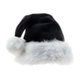 thumbnail image 1 of Gorro de Navidad, gorro de vacaciones, disfraz cálido de felpa cómodo, decoración para fiesta de Año Nuevo L Zulema Sombrero de Santa, 1 of 8