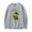 Gray, variant on DOECHII Altars Over Stages Crewneck Sweatshirt Man/Woman Hip Hop Hoodies Fans Sweatshirts
