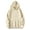 Beige, variant on TiaoBug Mens Long Sleeves Drawstring Hooded Sweatshirt Pullover Casual Plain Hoodie Warm Thermal Tops White XS