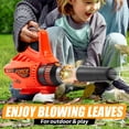 thumbnail image 3 of Lalalark Toddler Leaf Blower Electronic Modern play pretended Toy with Sounds, Lights and Wind, Gift for Kids Age 3-5, 3 of 7