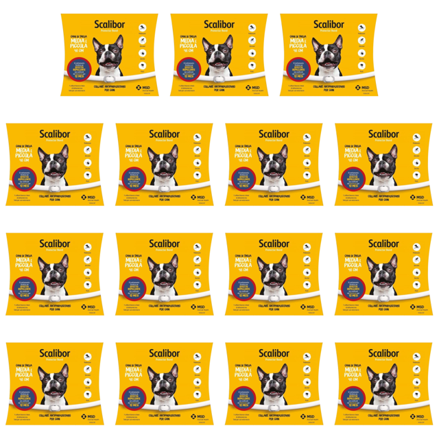 Collar Antipulgas Y Garrapatas Impermeable 12 Meses Protección para (S Italiano)
