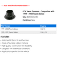 thumbnail image 2 of PCV Valve Grommet - Compatible with 1999 - 2003 Toyota Solara 2000 2001 2002, 2 of 2