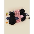 thumbnail image 3 of RUINIXCW Baby Bat Halloween Costume Wing Design Warm Plush Sleeveless Hooded Romper, 3 of 8