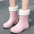 thumbnail image 5 of Mfakffe Mid Calf Rain Boots for Women Waterproof Garden Shoes Non-Slip Rainboots,Outdoor Work Rain Shoes, 5 of 5