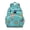 Greenish-blue-94, variant on Nautical Crab Students Backpack With Sea Life, Tropical Cute Cartoon Crab Watercolor Ocean Marine Beach Colorful Design