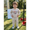 thumbnail image 6 of Toddler Baby Boy Football Outfit Game Day Pullover Sweatshirt Pants 3 6 12 18 24 Months 2T 3T 4T, 6 of 7