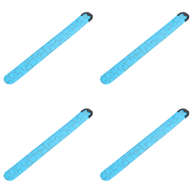 Brazalete LED Brazaletes Iluminados Alta Visibilidad para Hombres Mujeres Y () Azul