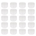 thumbnail image 2 of Tachiuwa 20-pack Cosmetic Container Travel Potty Jar Set with Lid for - clear, 5g, 2 of 9