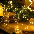 thumbnail image 5 of Guirnalda de luces LED con temporizador y control remoto, alimentadas por USB, 3 m y 6 m, para bodas, fiestas, jardín, Navidad, 5 of 5