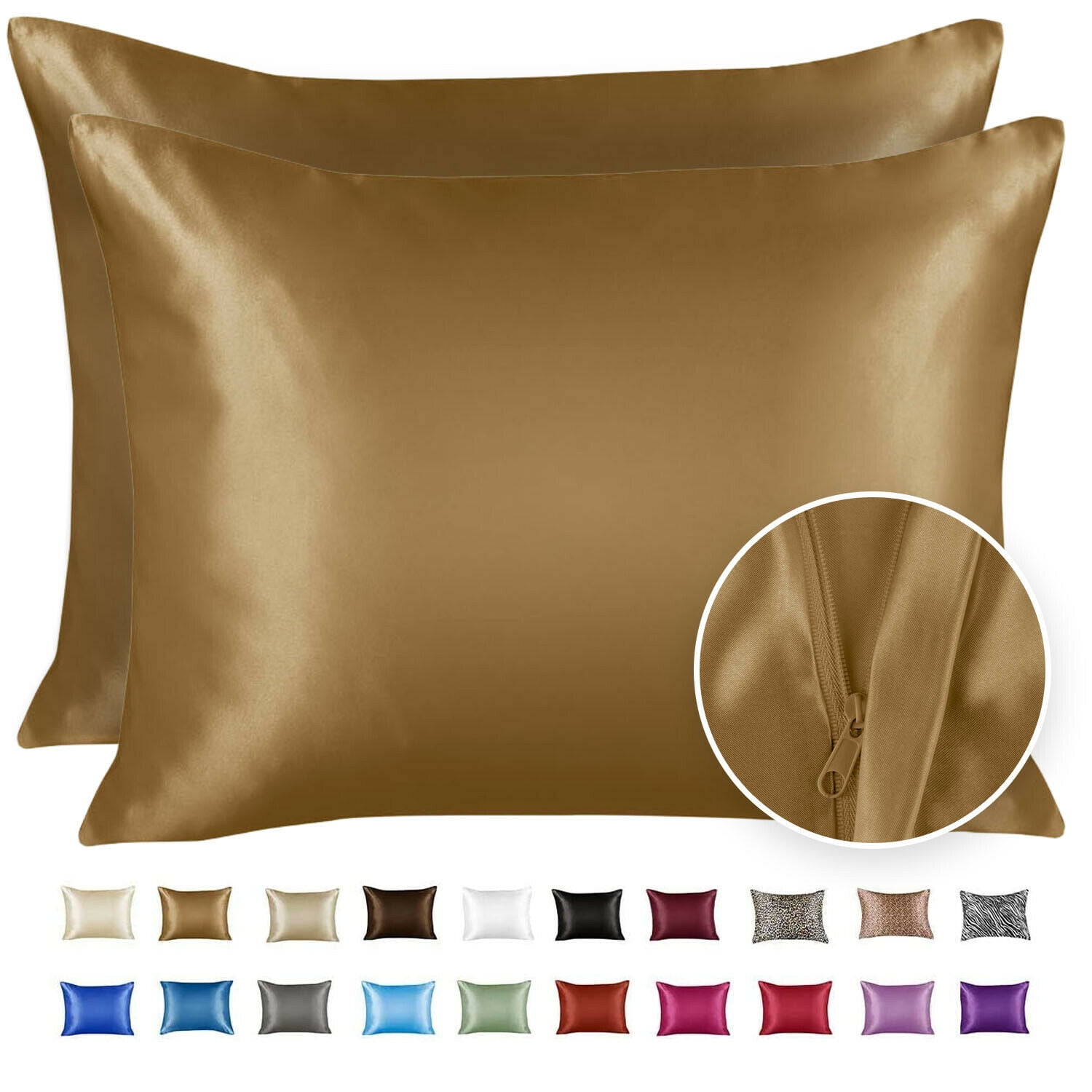 Luxury Satin Pillowcase for Hair and Skin King Satin Pillowcase with
