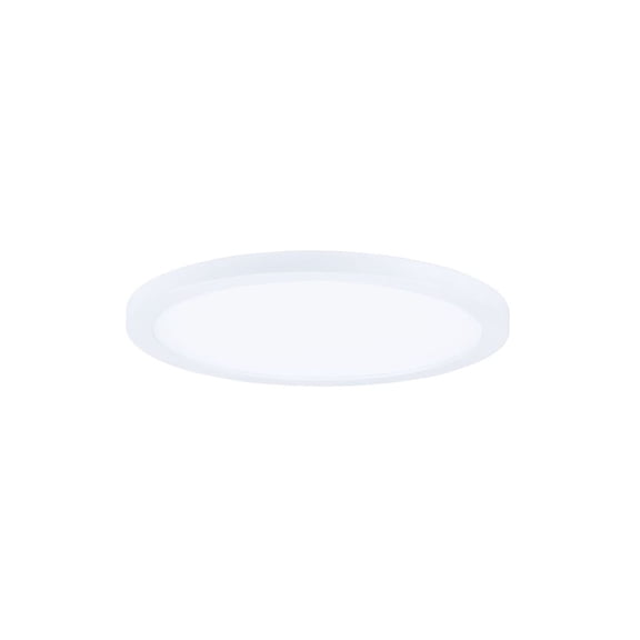 58713WTWT Maxim Lighting Wafer - 15W 1 LED Round Flush Mount-0.5 Inches Tall and 7 Inches Wide