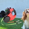 thumbnail image 1 of Correa retráctil para perros 9.8ft, Correa Ajustable Para Perro, Para Perros Pequeños Medianos Grandes, Con dispensador, para Hasta 25kg, 1 of 7