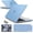 Airy Blue, variant on IBENZER MacBook Air 13 inch case 2025 2024 2023 2022 M5 A3449 M4 A3240 M3 A3113 M2 A2681, Hard Shell Case & Keyboard Cover & Screen Film & Type-C Adapter, Crystal Purple,W-MAT13-KK-CYPU+2TC