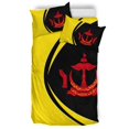 thumbnail image 5 of Brunei Bandera Escudo de Armas Juego de cama Círculo RLT7, 5 of 5