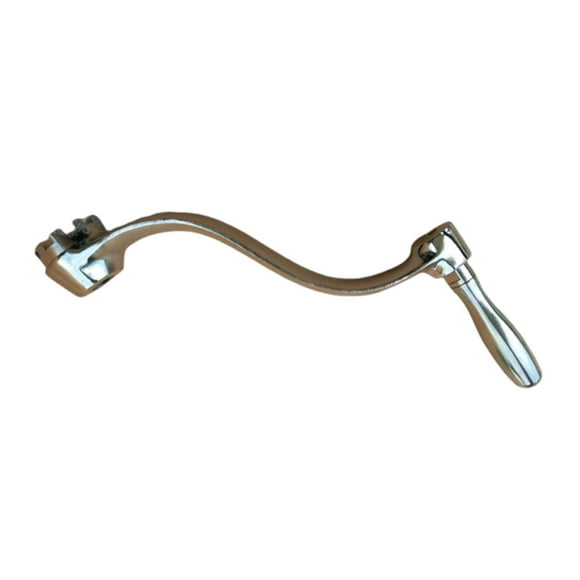 Manivela de elevación de 9 dientes, reemplazo directo, profesional, robusta, ergonómica, de rendimiento, portátil, cómoda, color plateado