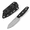 Black-Sheepsfoot, variant on Black-Sheepsfoot 3.99 Inch Nitro-V Fixed Pocket with Micarta Handle and Sheath