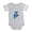 Heather Gray, variant on CafePress - Power Rangers Blue Ranger P - Cute Infant Baby Football Bodysuit