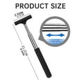 thumbnail image 4 of HTHJSCO Universal 2 In 1 Telescopic Car Squeegee Wiper Car Side Squeegees Car Window Squeegee With Retractable Handle Car Squeegee Small Window Squeegee Mini Squeegee For Car, 4 of 8