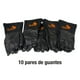 thumbnail image 1 of Guante Para Soldar Tig Infra Color Negro Reforzado kit 10 Pares Para Soldador, 1 of 4