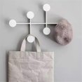 thumbnail image 3 of Nordic Wall Hanger Clothes Storage Organizer Coat Metal Multifunctional Hanger Entrance Wall Decoration B, 3 of 5