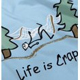 thumbnail image 4 of Life is Crap Hammock Funny Shirt Sarcastic Gift Idea Outdoor T-Shirt Tee, 4 of 7