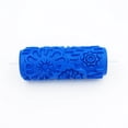 thumbnail image 1 of 5 "herramienta de pincel de rodillo de pintura en relieve patrón para decoración de pared diy azul 5 # Sunnimix Patrón de rodillo de pintura, 1 of 8