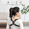thumbnail image 3 of Posture Corrector for Women Men and Children Adjustable Angle Straightener Back Brace with Built-in Smart Sensor Vibration Reminder for Spine Support Neck Shoulder Back Pain Relief Black, 3 of 8